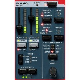 M-Audio SP-2 - Pédale de sustain universelle avec action de type piano,  l'accessoire idéal pour les claviers MIDI/électroniques , les pianos
