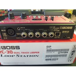 Boss RC-30 - Pédale Looper 2 pistes pour guitare et micro