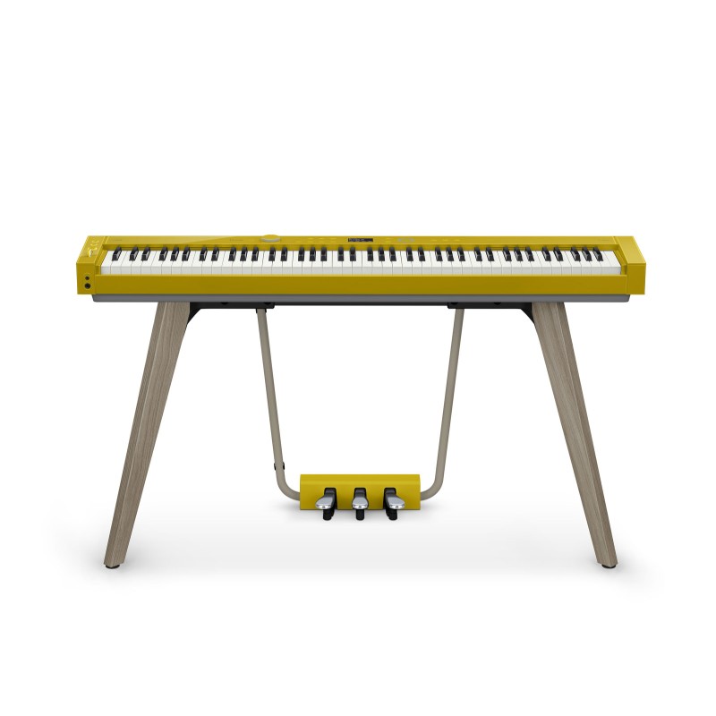 CASIO - Piano Numérique jaune Moutarde PX-S7000HMC7